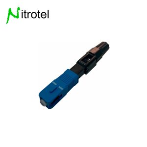 CONECTOR DE FIBRA ÓPTICA SC/APC SM DE CAMPO RÁPIDO
