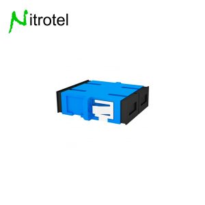 ADAPTADOR SC DUPLEX SM CON BRIDA - AGUA