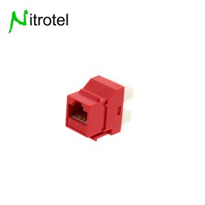 NITROTEL JACK CAT 6 180° ROJO