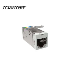 AMP JACK CAT 6A GRIS BLINDADO