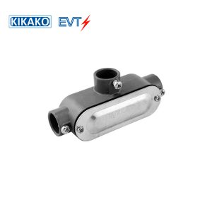 EVT CAJA CONDUIT TIPO T DE 1" C/EMPAQUE Y TAPA