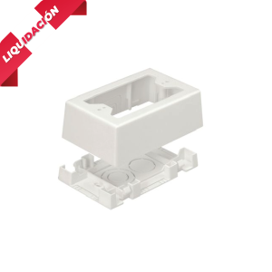 PANDUIT CAJA MODULAR PVC 2" X 4"
