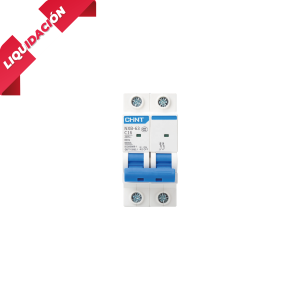 INTERRUPTOR AUTOM TERMOMAGNETICO P/RIEL 2P 20A 230VAC 6KA CURVA C.