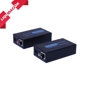 CONVERTIDOR EXTENDER 60 MTS DE UTP RJ45 FEMALE TO VGA