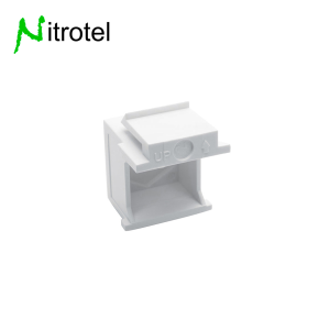 NITROTEL TAPA CIEGA BLANCA (BOLSA x 10 UND)